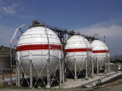 煉油廠5臺3000立球罐