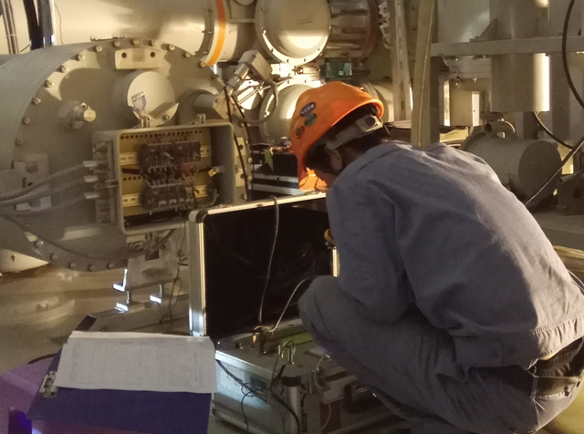 齊魯石化甲變電站調試